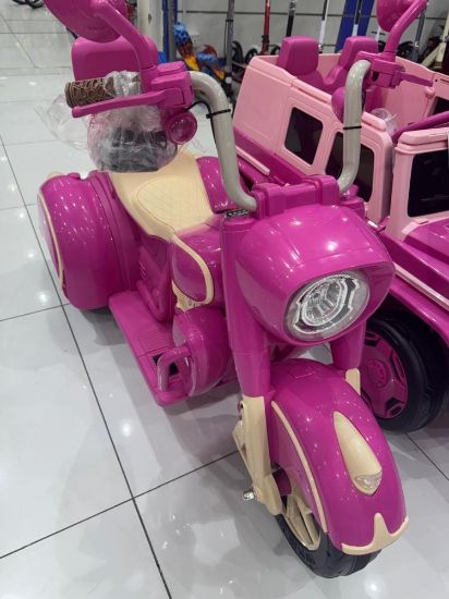 صورة دباب أطفال كهربائي ثلاث عجلات بلوتوث